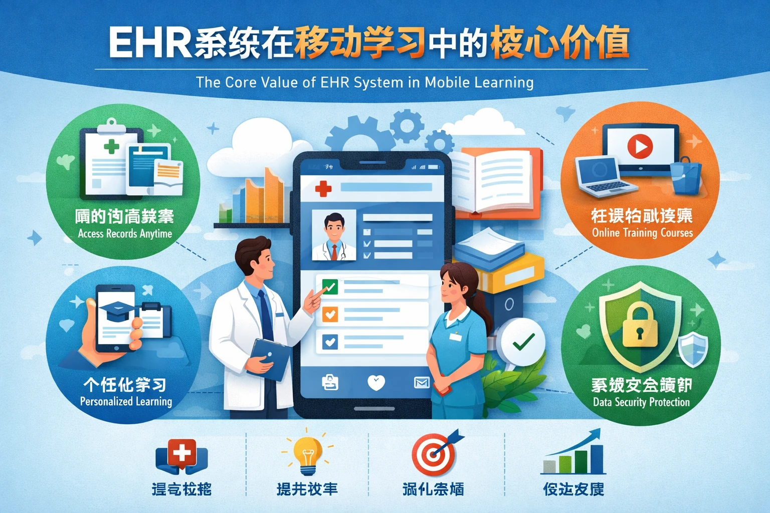 ehr系统在移动学习中的核心价值