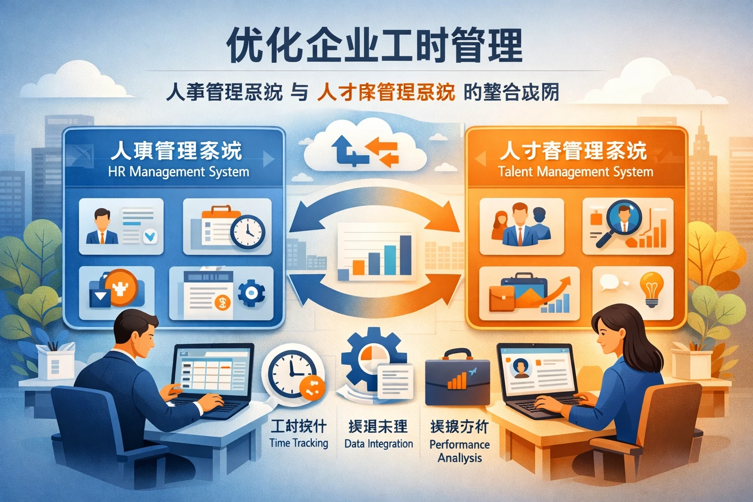 优化企业工时管理：人事管理系统与人才库管理系统的整合应用