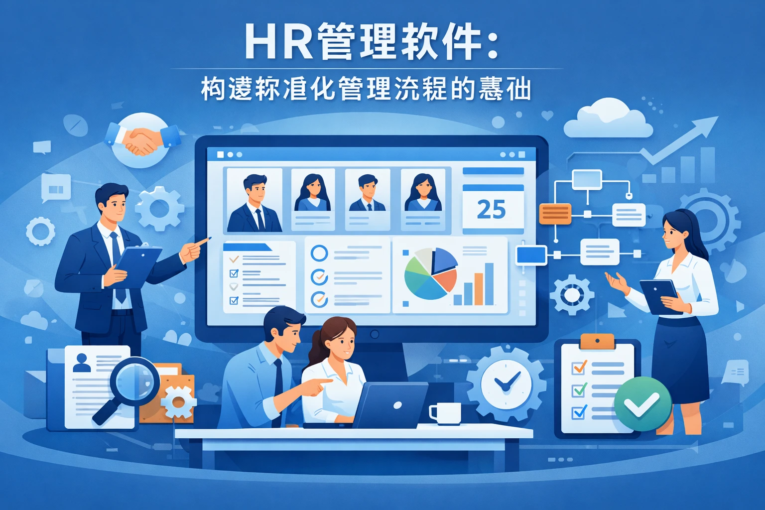 HR管理软件：构建标准化管理流程的基础