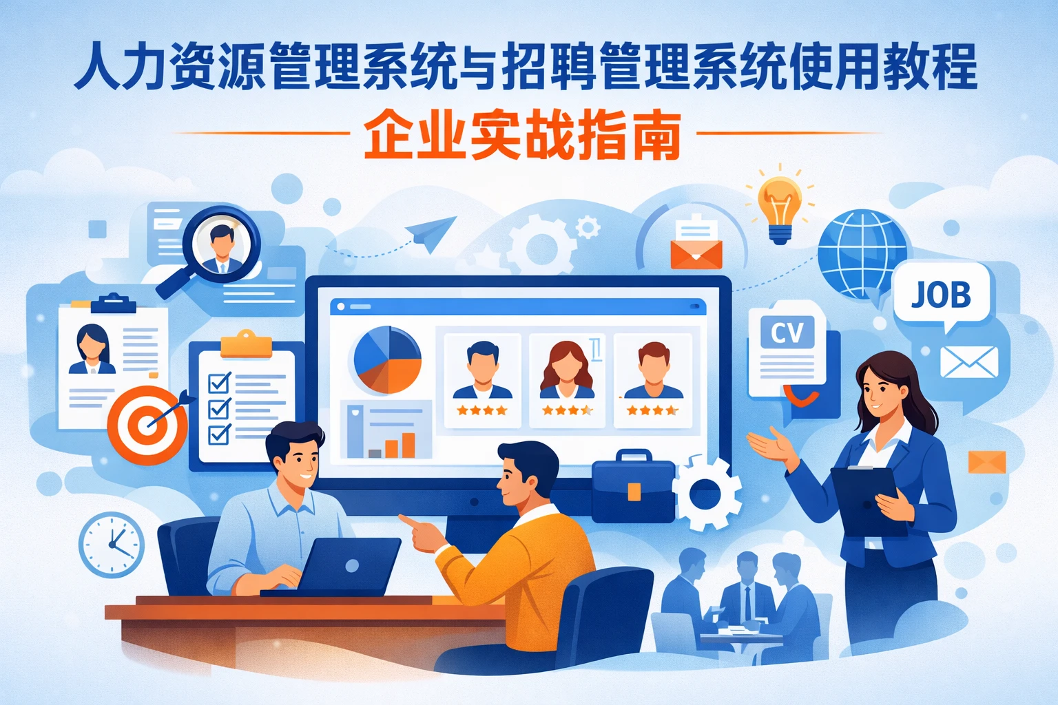 人力资源管理系统与招聘管理系统使用教程：企业实战指南