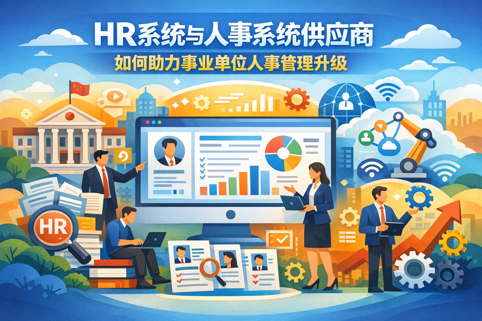 HR系统与人事系统供应商如何助力事业单位人事管理升级