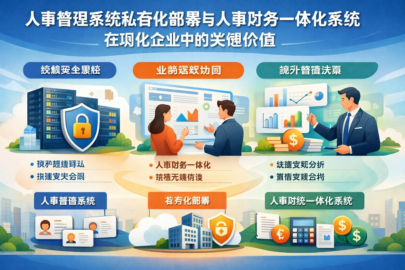 人事管理系统私有化部署与人事财务一体化系统在现代企业中的关键价值