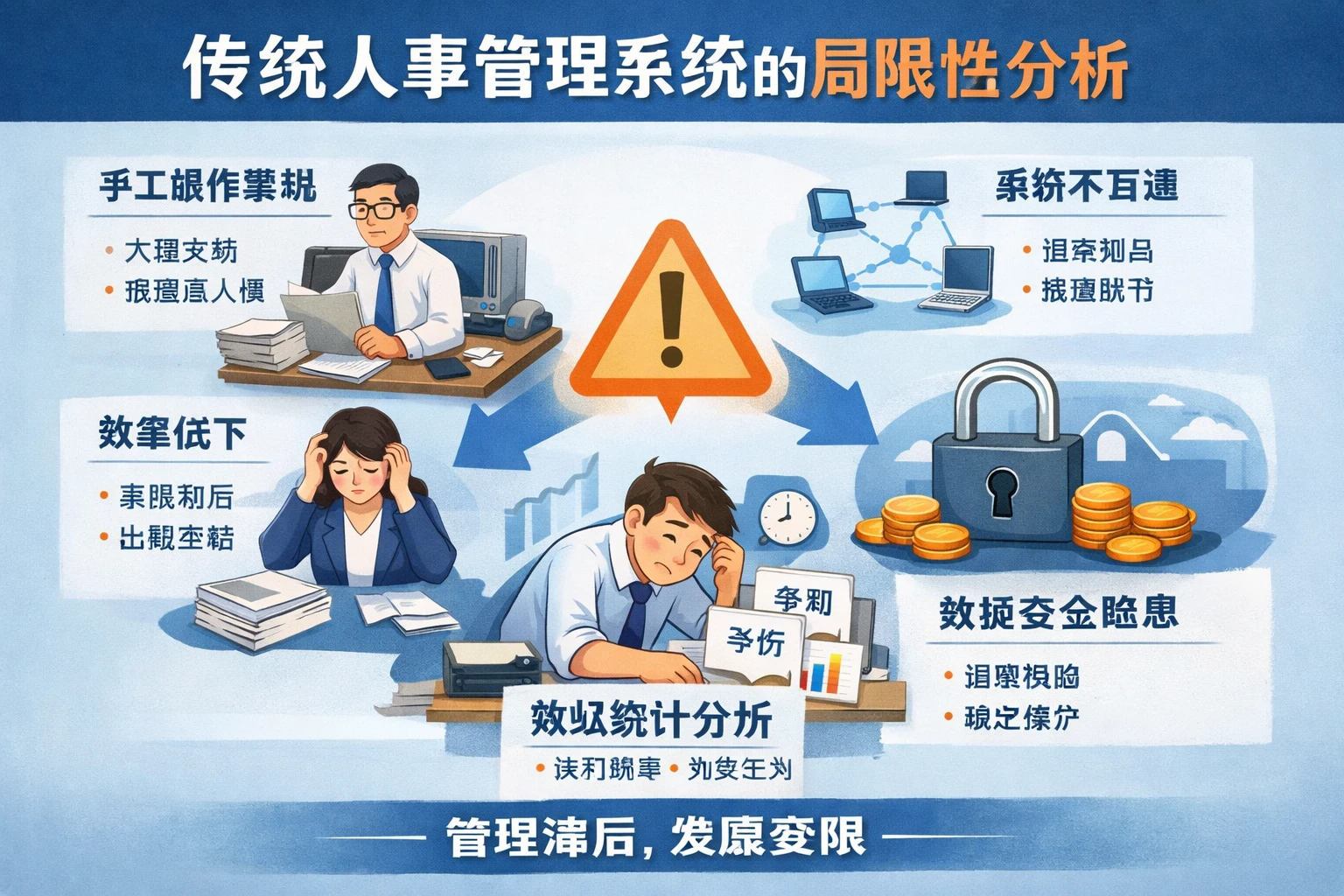 传统人事管理系统的局限性分析