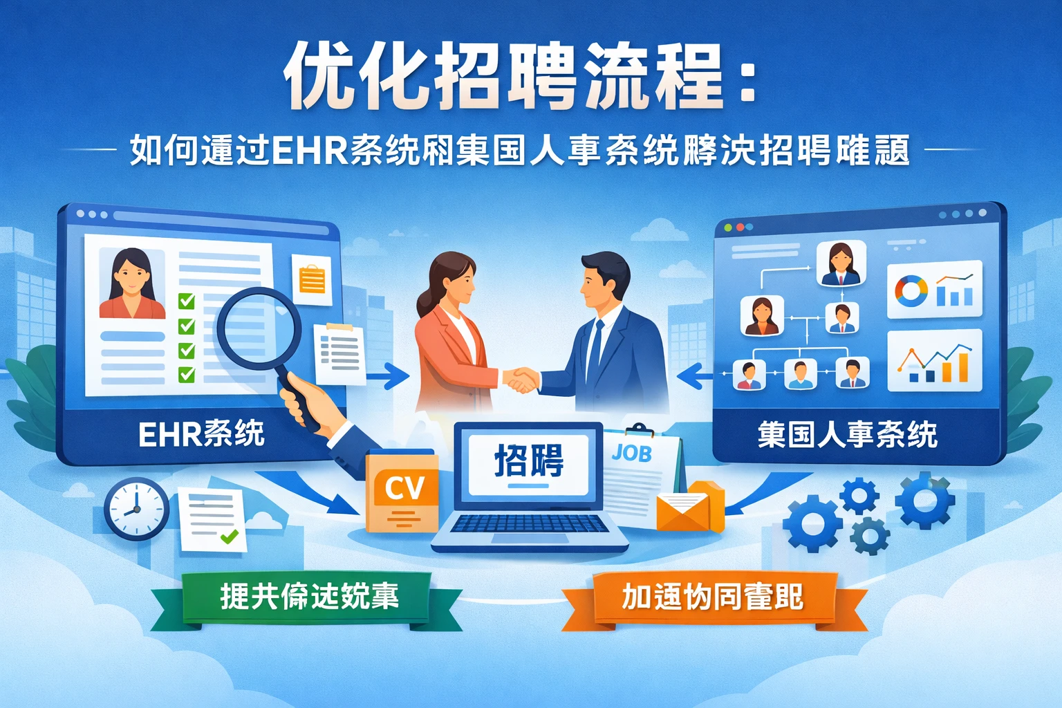 优化招聘流程：如何通过EHR系统和集团人事系统解决招聘难题