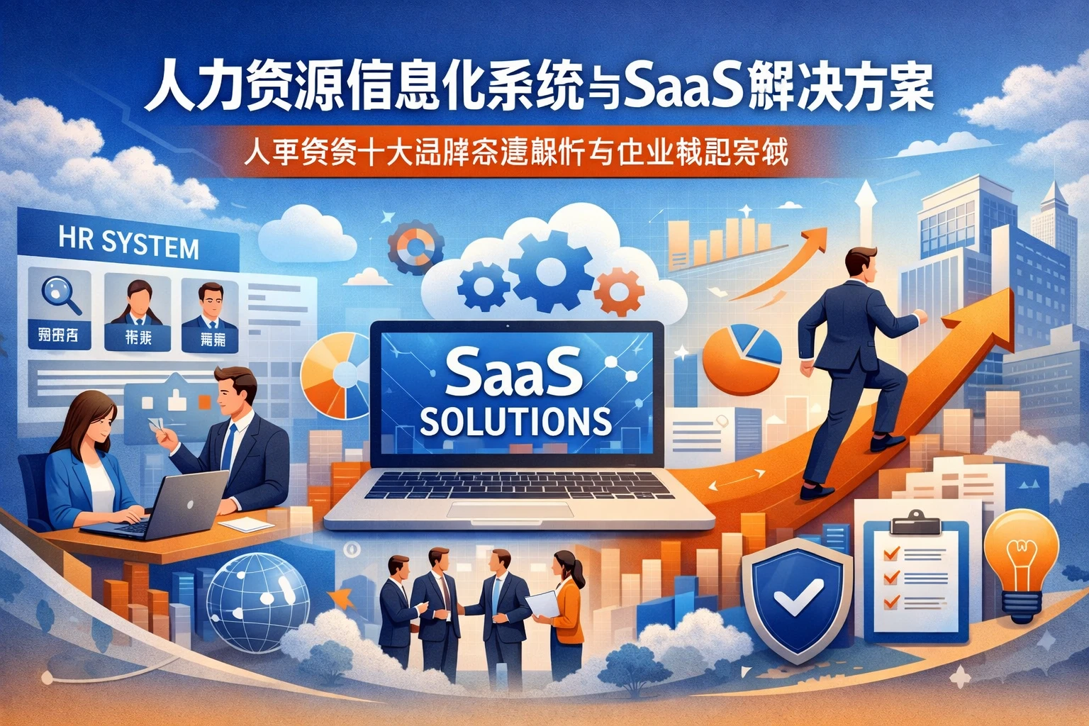 人力资源信息化系统与SaaS解决方案：人事系统十大品牌深度解析与企业转型实践