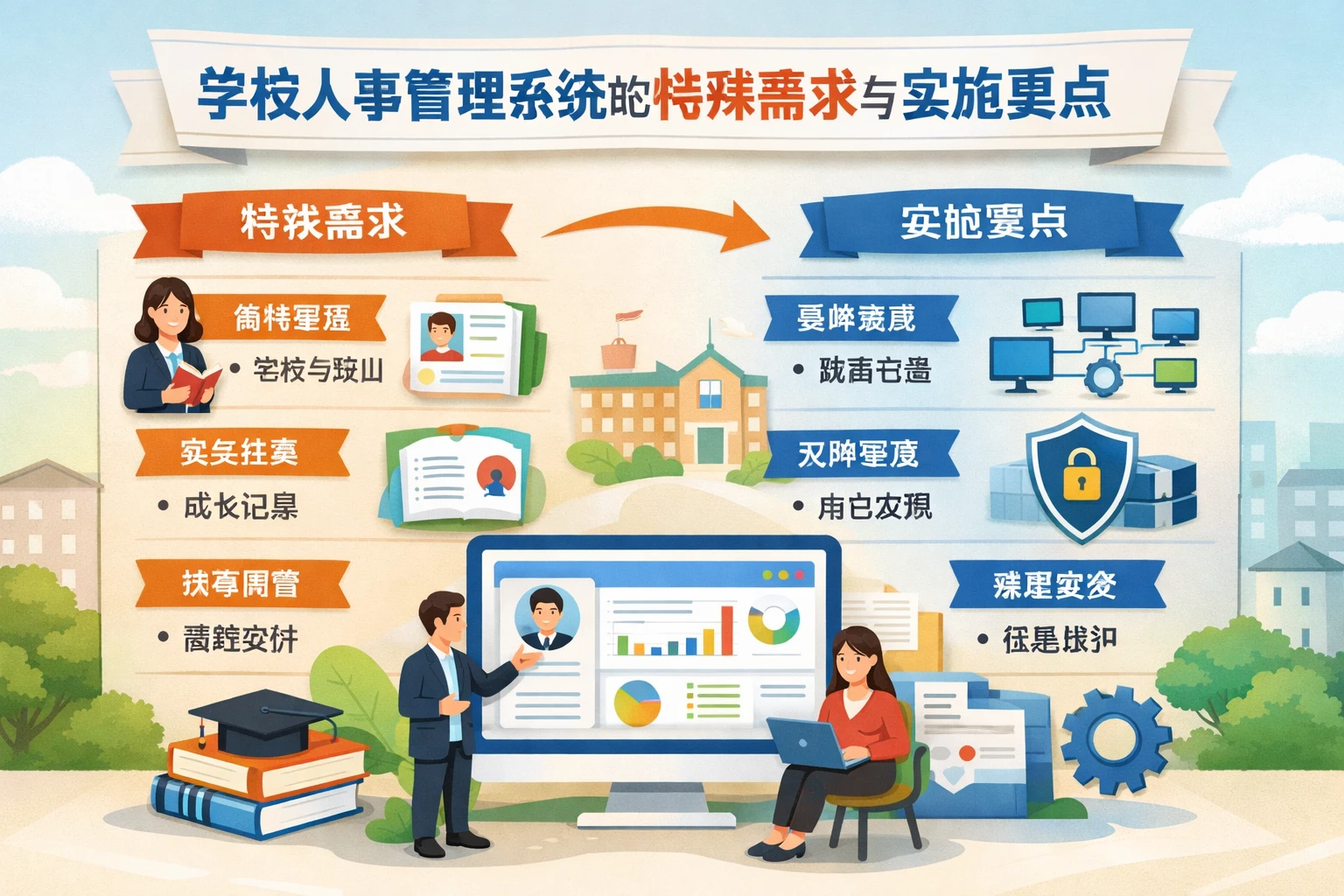 学校人事管理系统的特殊需求与实施要点