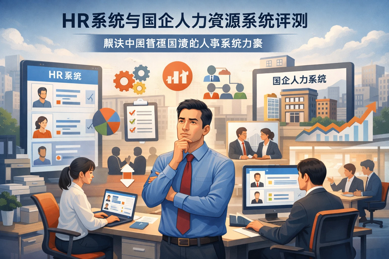 HR系统与国企人力资源系统评测：解决中层管理困境的人事系统方案