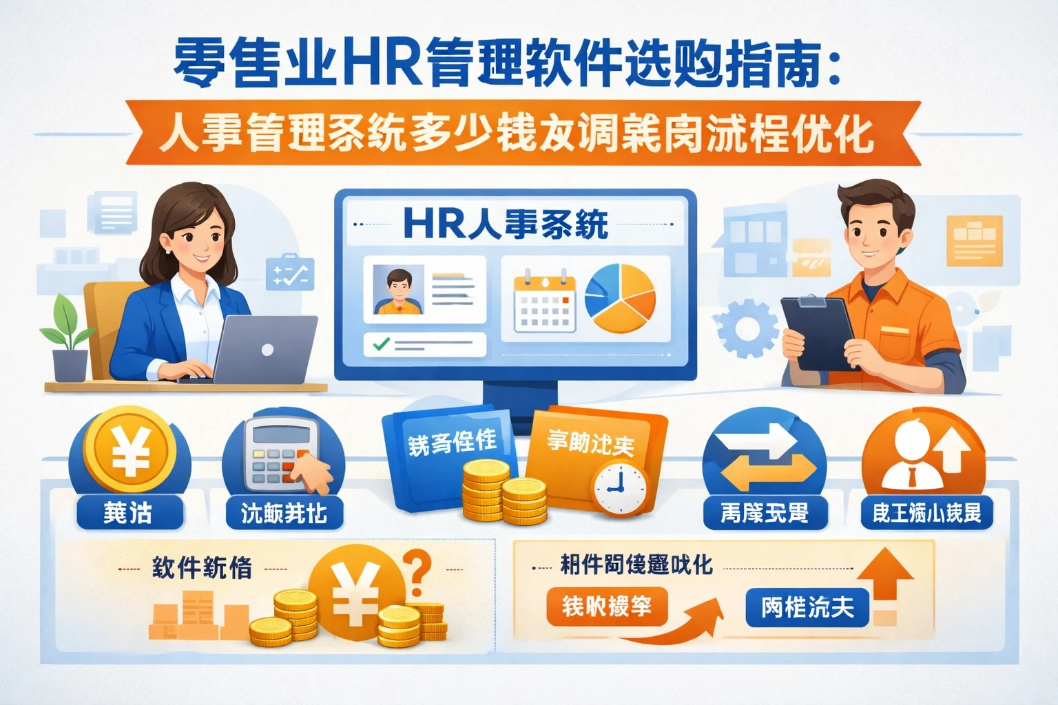 零售业HR管理软件选购指南：人事管理系统多少钱及调转岗流程优化