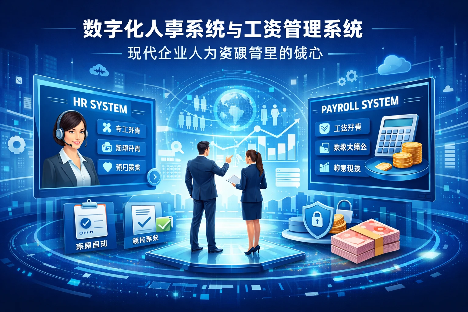 数字化人事系统与工资管理系统：现代企业人力资源转型的核心
