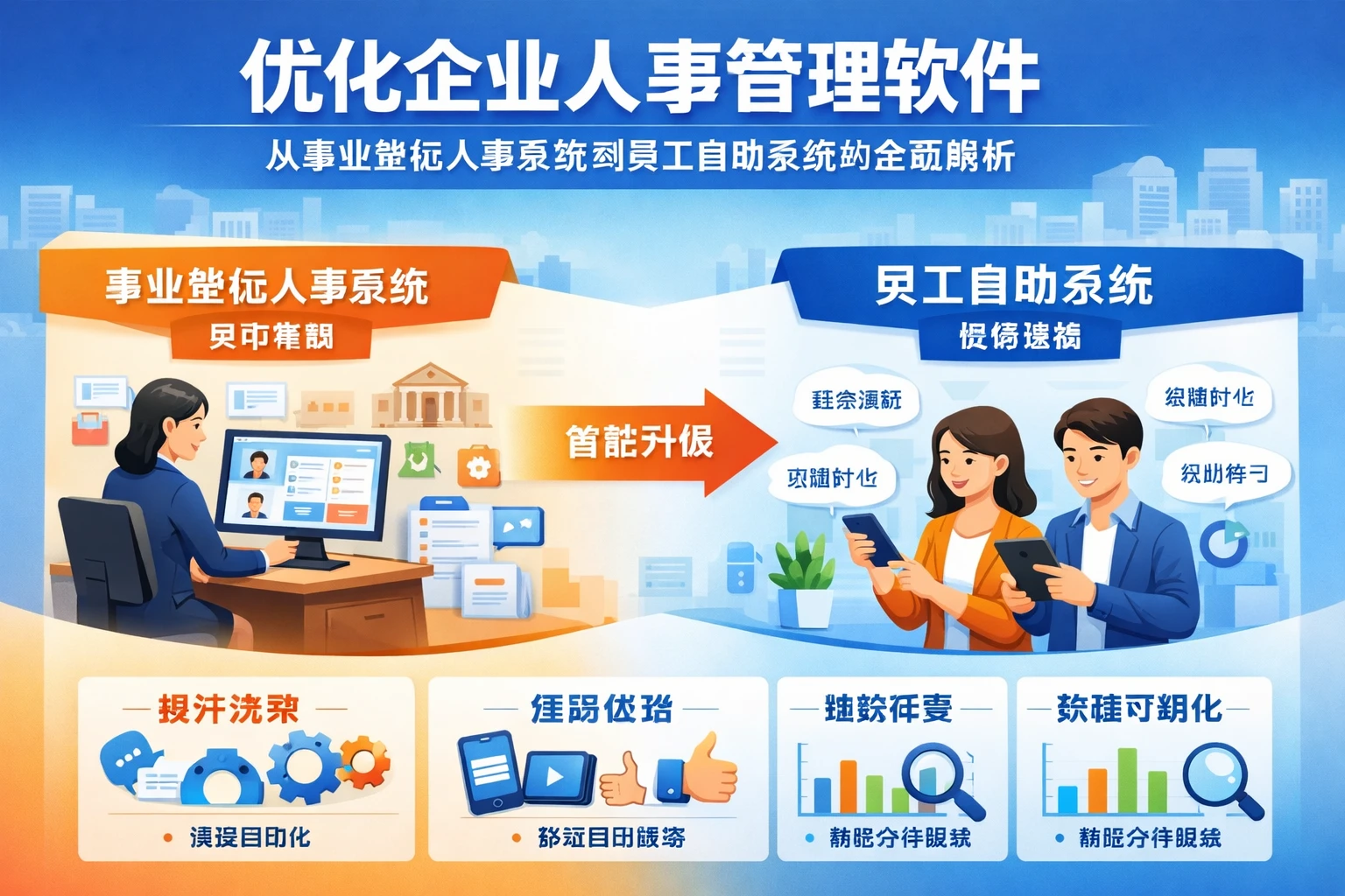 优化企业人事管理软件：从事业单位人事系统到员工自助系统的全面解析