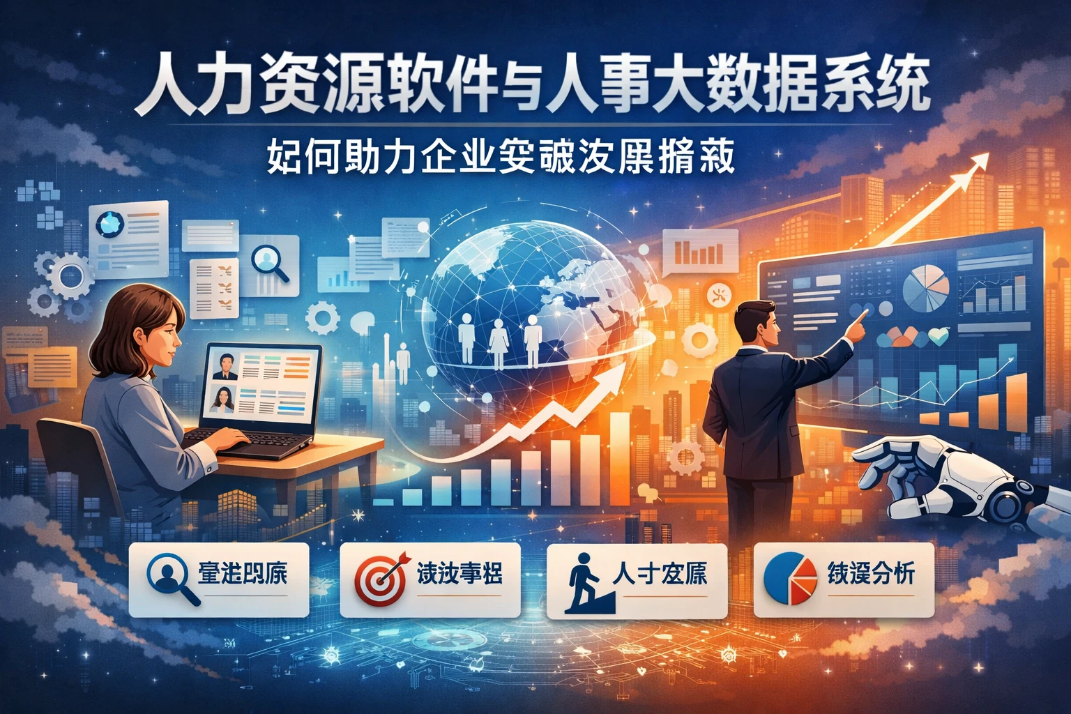 人力资源软件与人事大数据系统如何助力企业突破发展瓶颈
