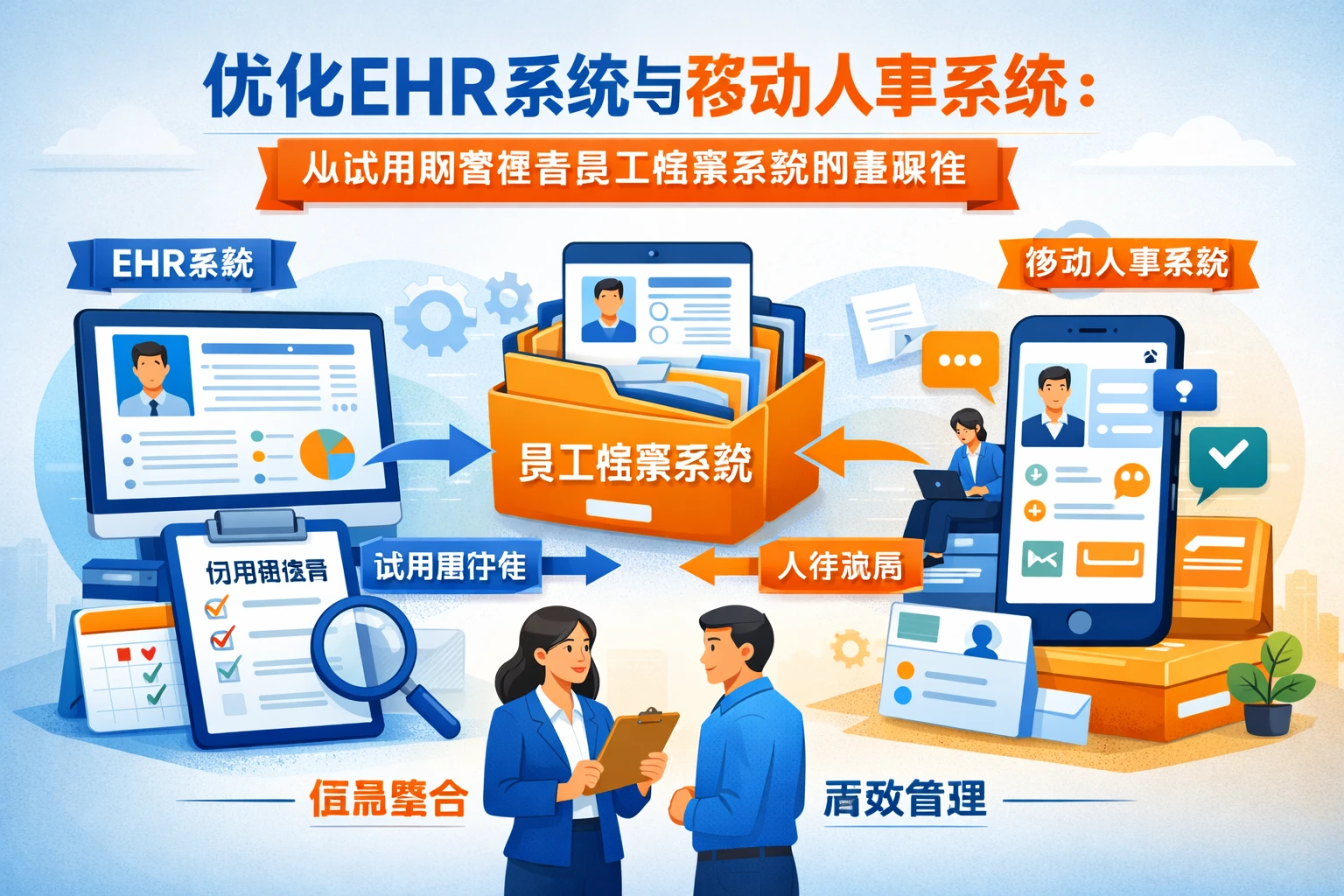 优化EHR系统与移动人事系统:从试用期管理看员工档案系统的重要性