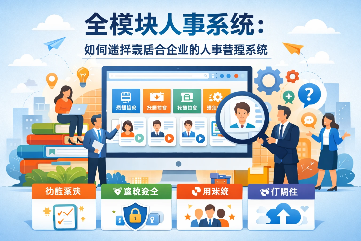 全模块人事系统：如何选择最适合企业的人事管理系统