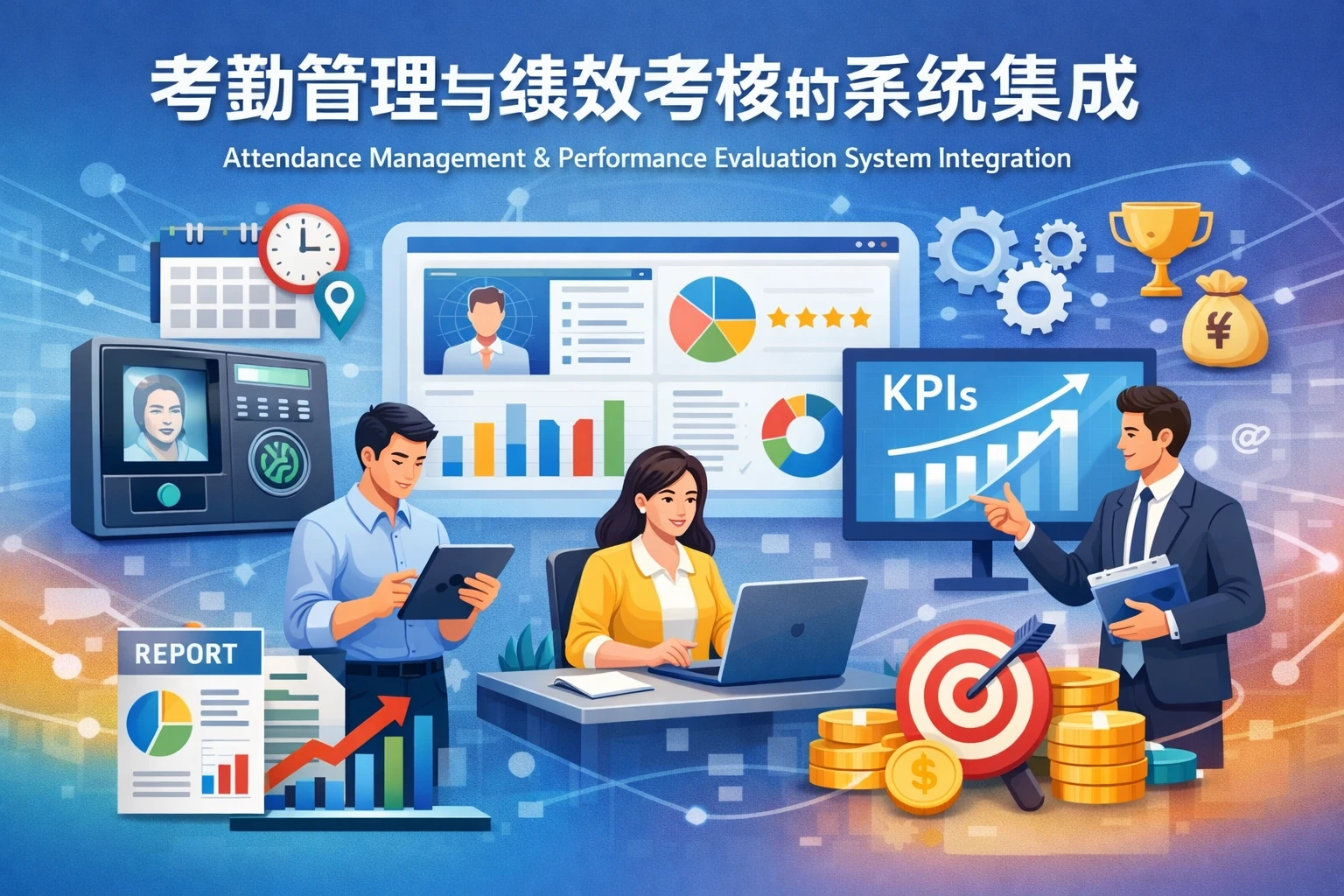 考勤管理与绩效考核的系统集成