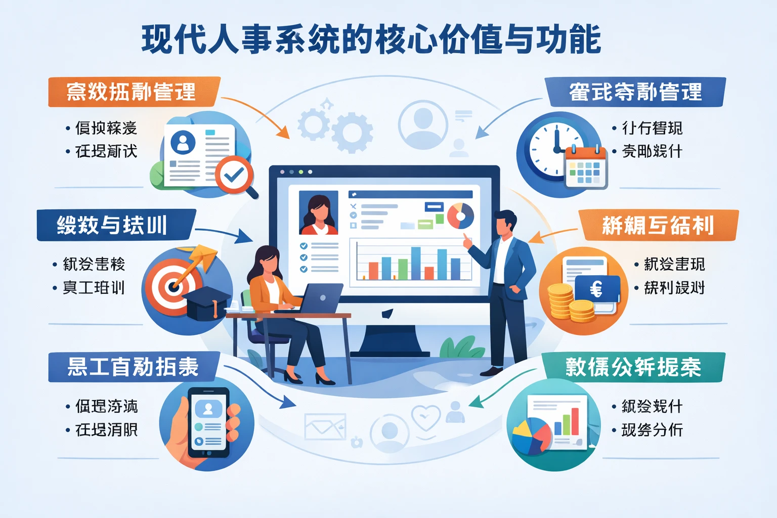 现代人事系统的核心价值与功能