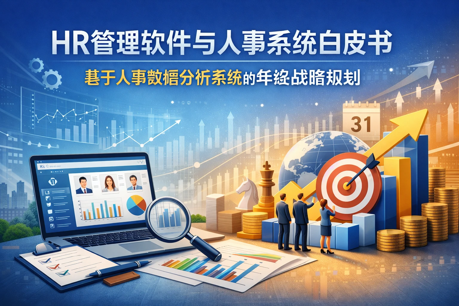 HR管理软件与人事系统白皮书：基于人事数据分析系统的年终战略规划