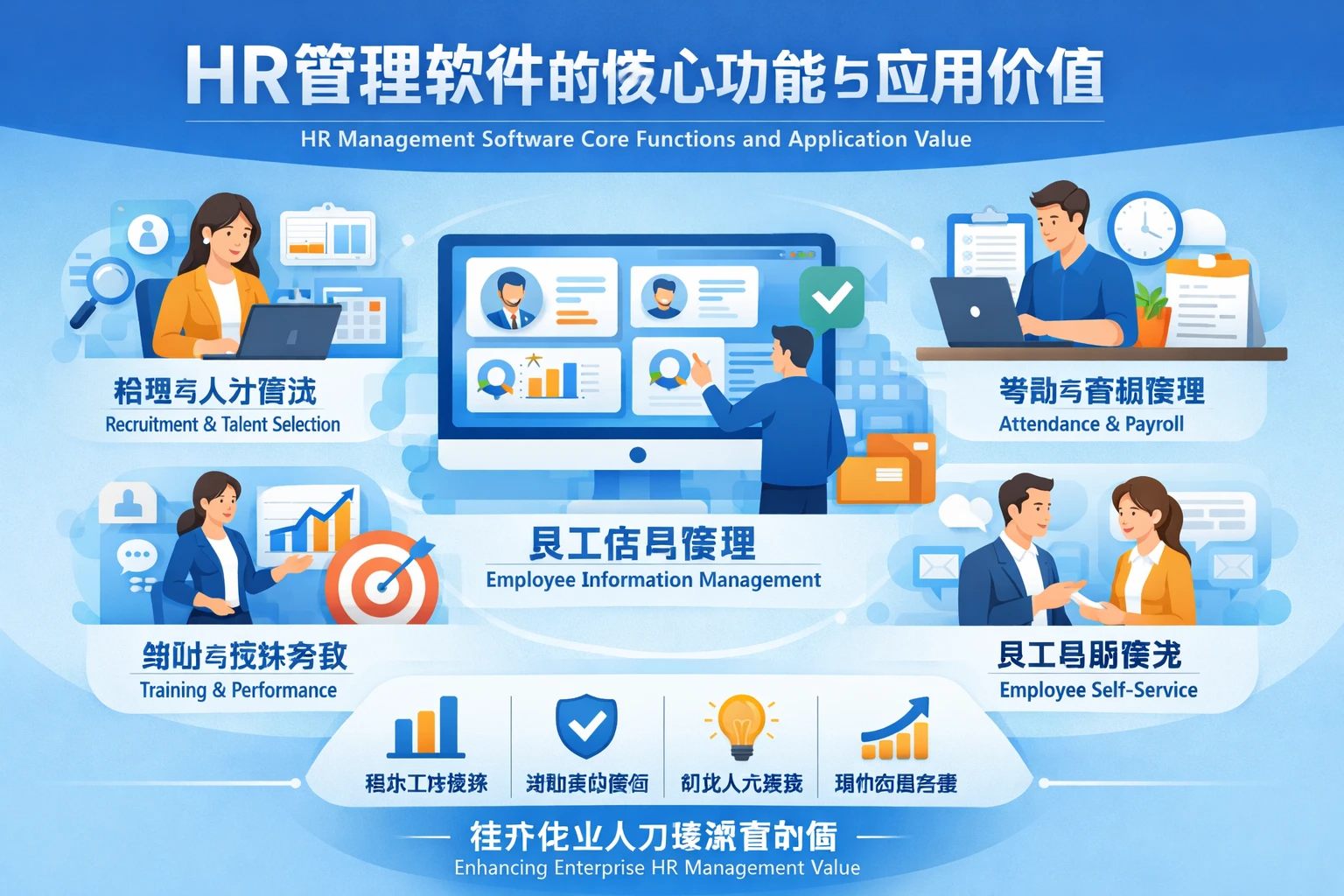 HR管理软件的核心功能与应用价值