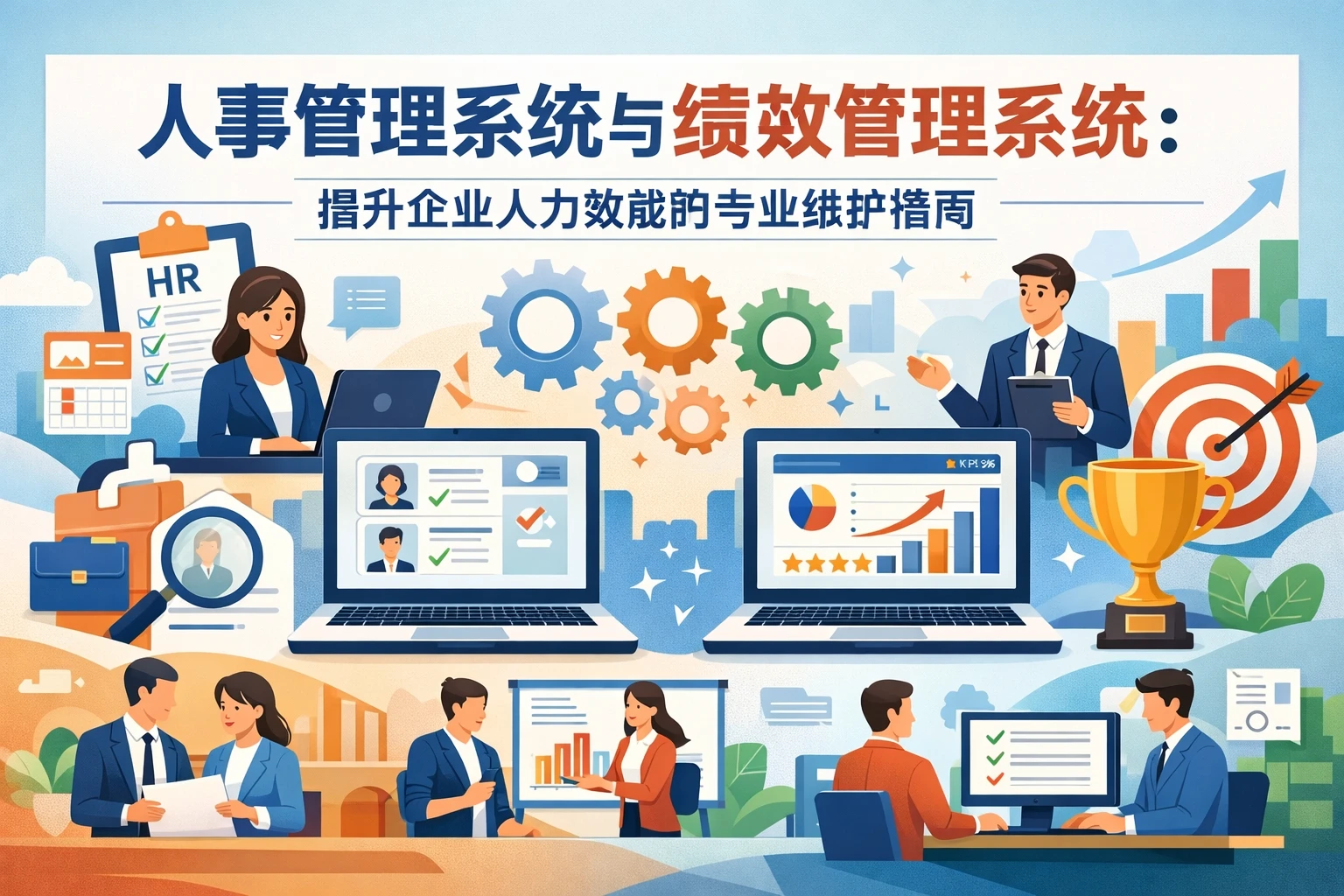 人事管理系统与绩效管理系统：提升企业人力效能的专业维护指南
