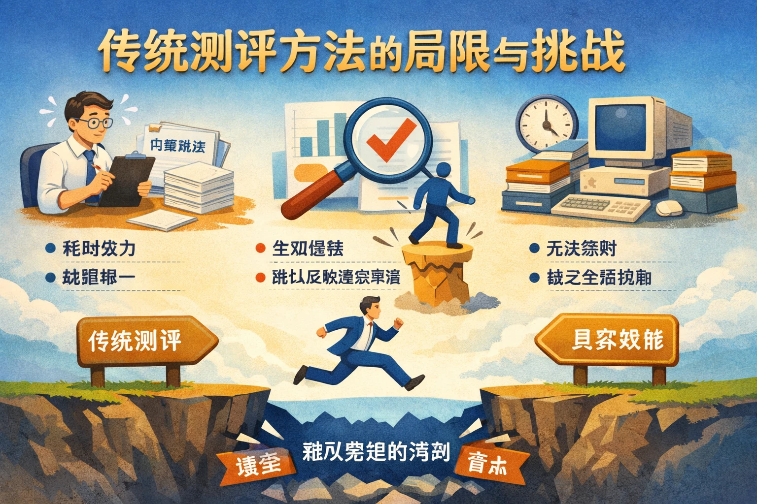 传统测评方法的局限与挑战