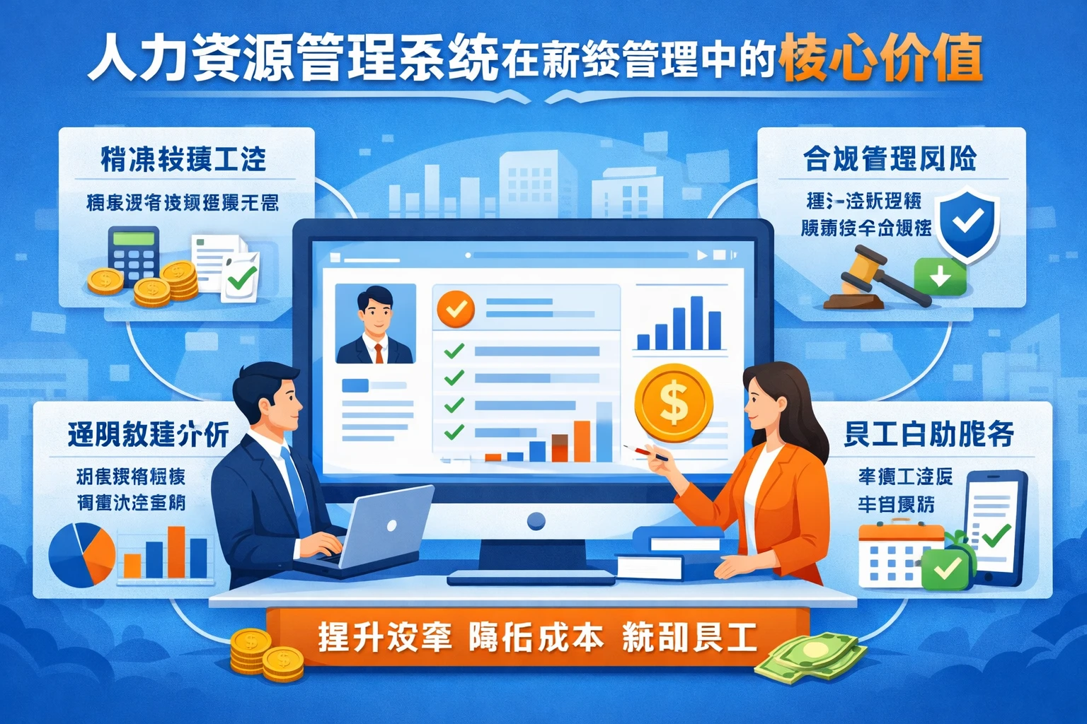 人力资源管理系统在薪资管理中的核心价值