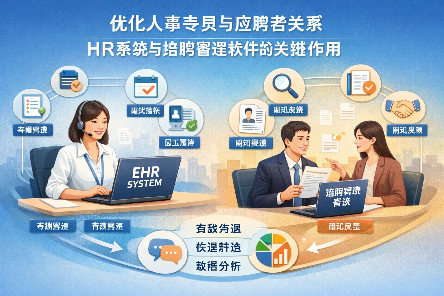 优化人事专员与应聘者关系:ehr系统与招聘管理软件的关键作用