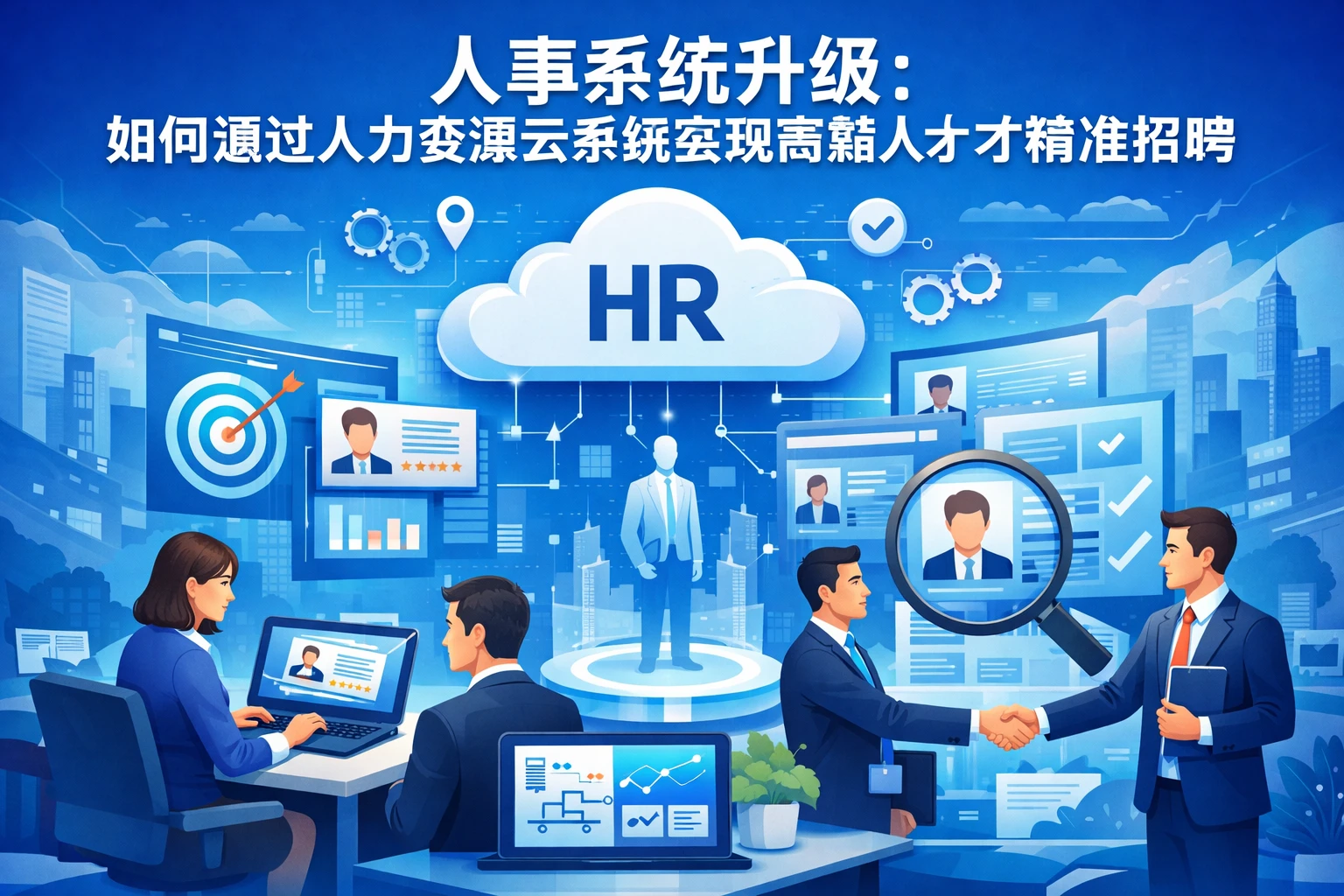 人事系统升级:如何通过人力资源云系统实现高端人才精准招聘
