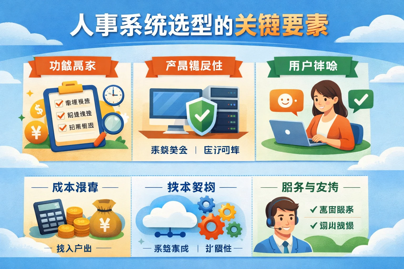 人事系统选型的关键要素