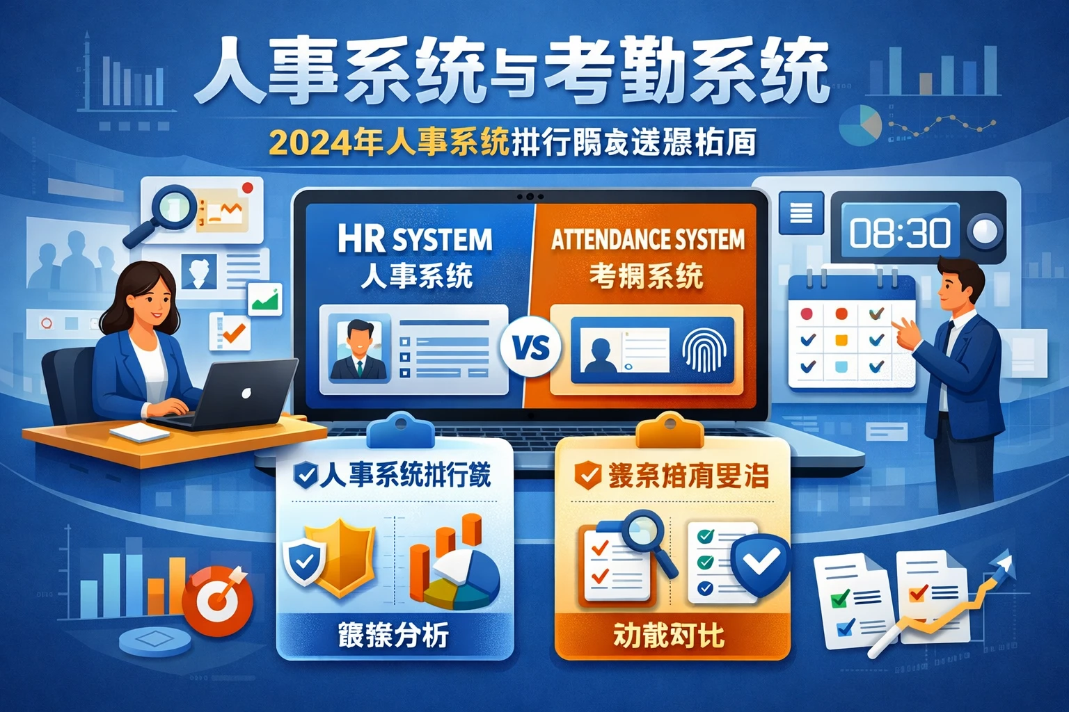 人事系统与考勤系统：2024年人事系统排行榜及选型指南