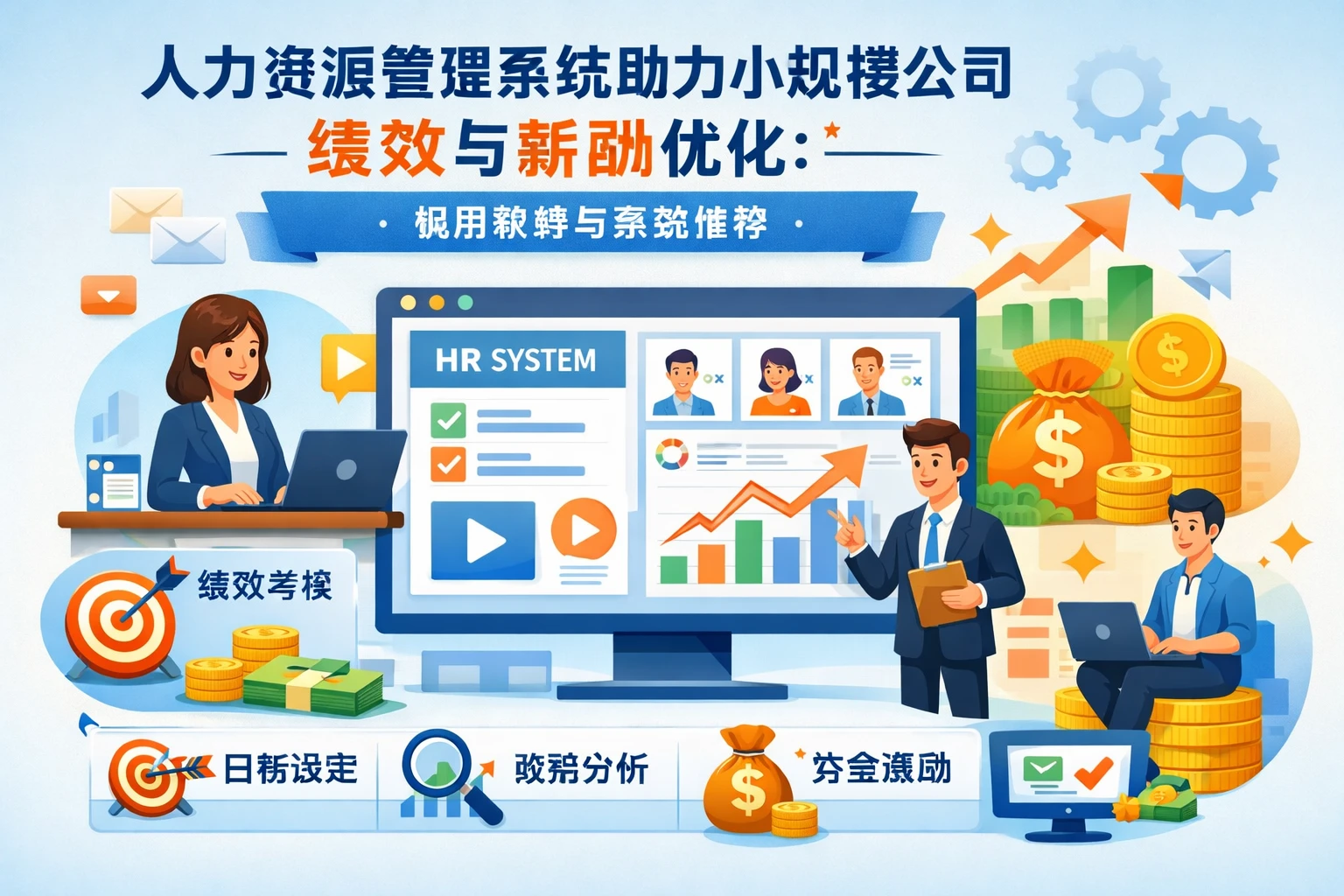 人力资源管理系统助力小规模公司绩效与薪酬优化：使用教程与系统推荐