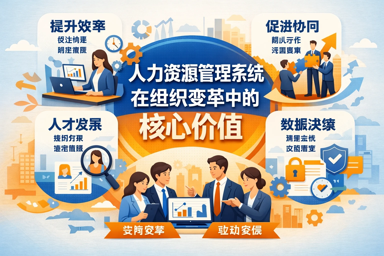 人力资源管理系统在组织变革中的核心价值