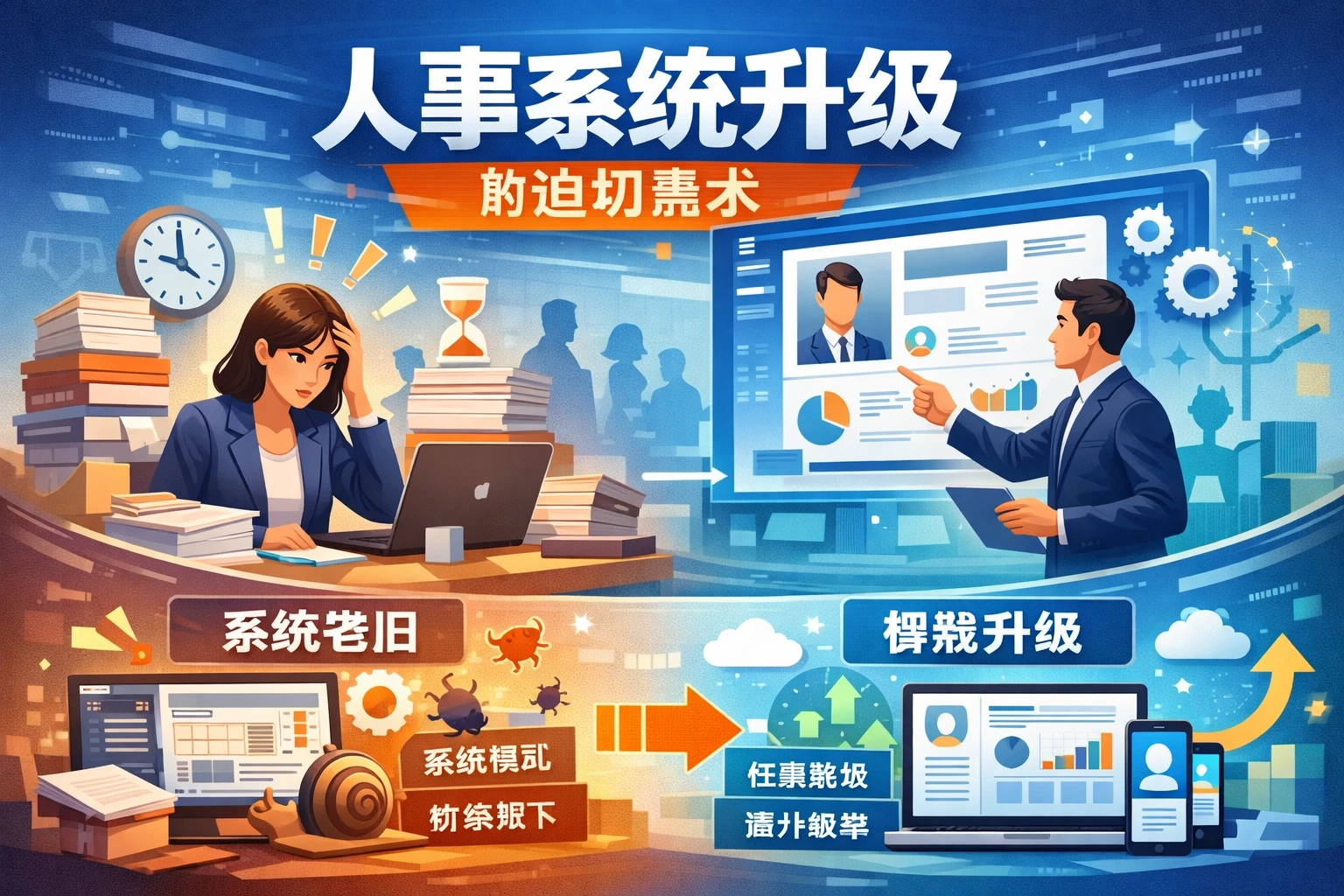 人事系统升级的迫切需求