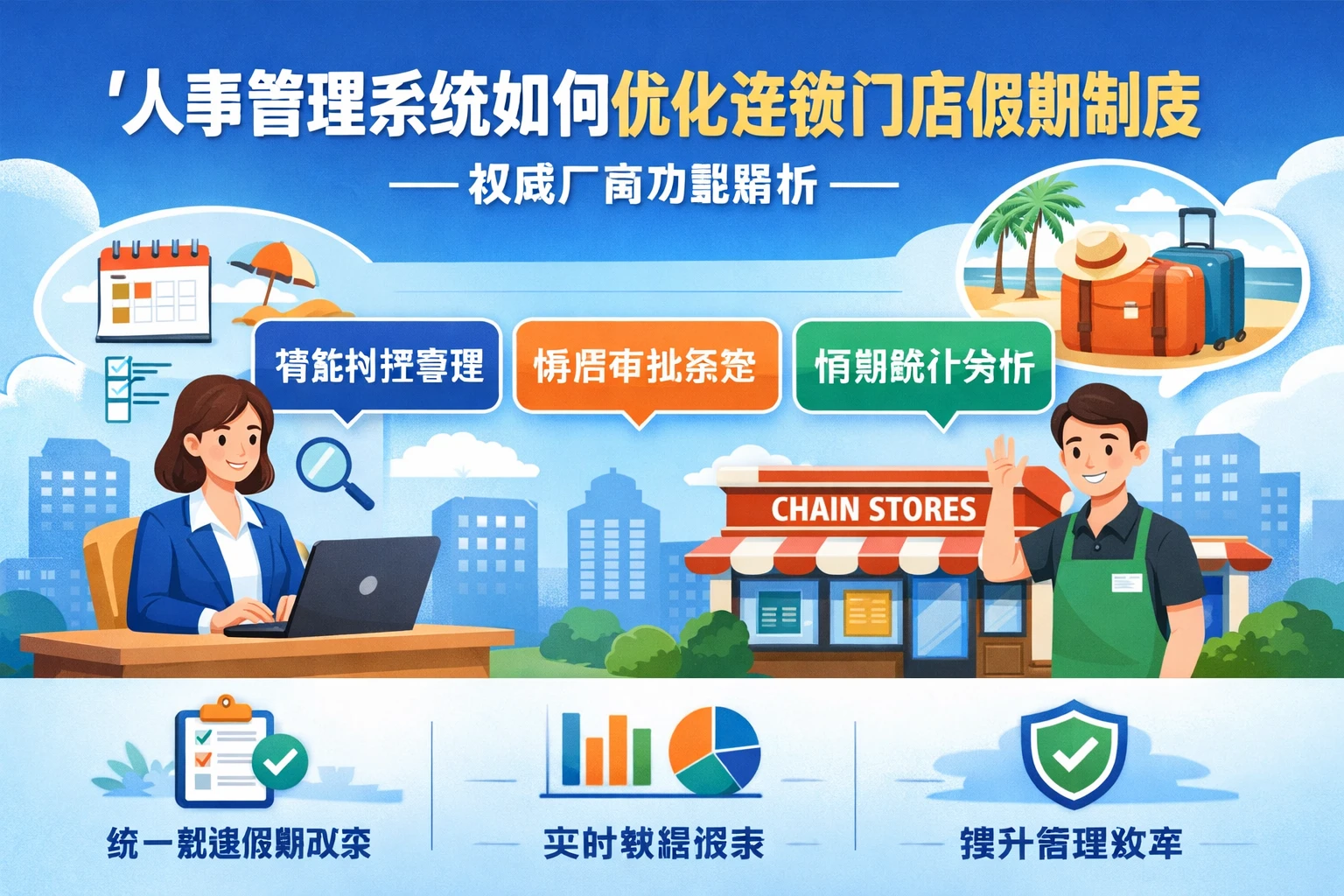 人事管理系统如何优化连锁门店假期制度——权威厂商功能解析