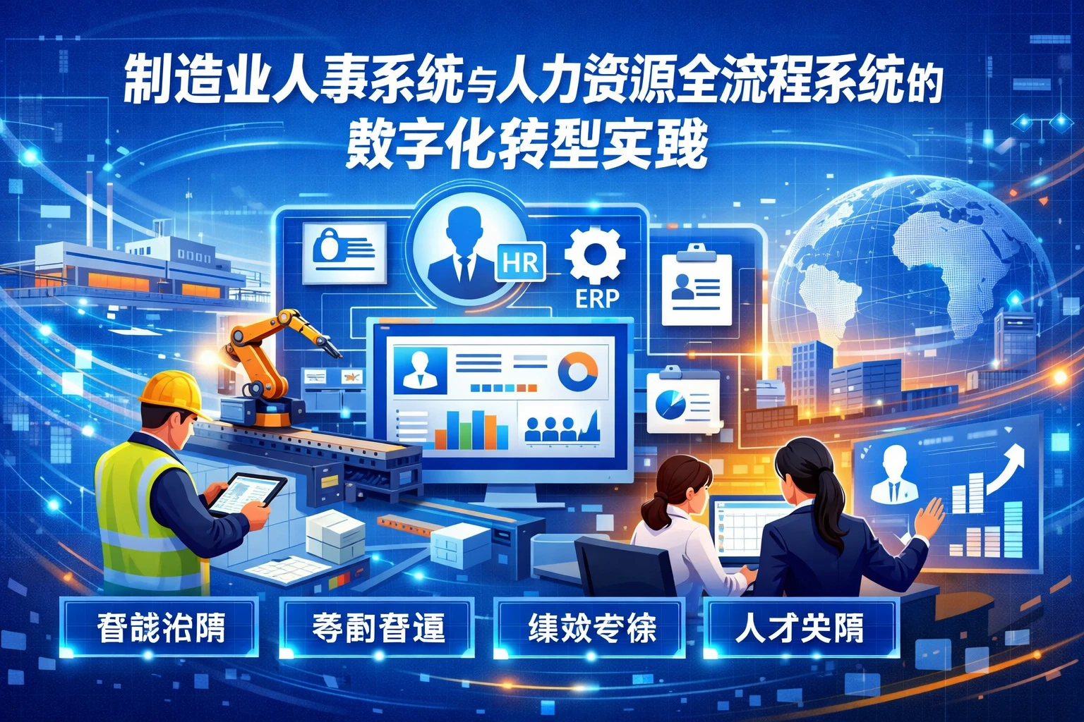 制造业人事系统与人力资源全流程系统的数字化转型实践