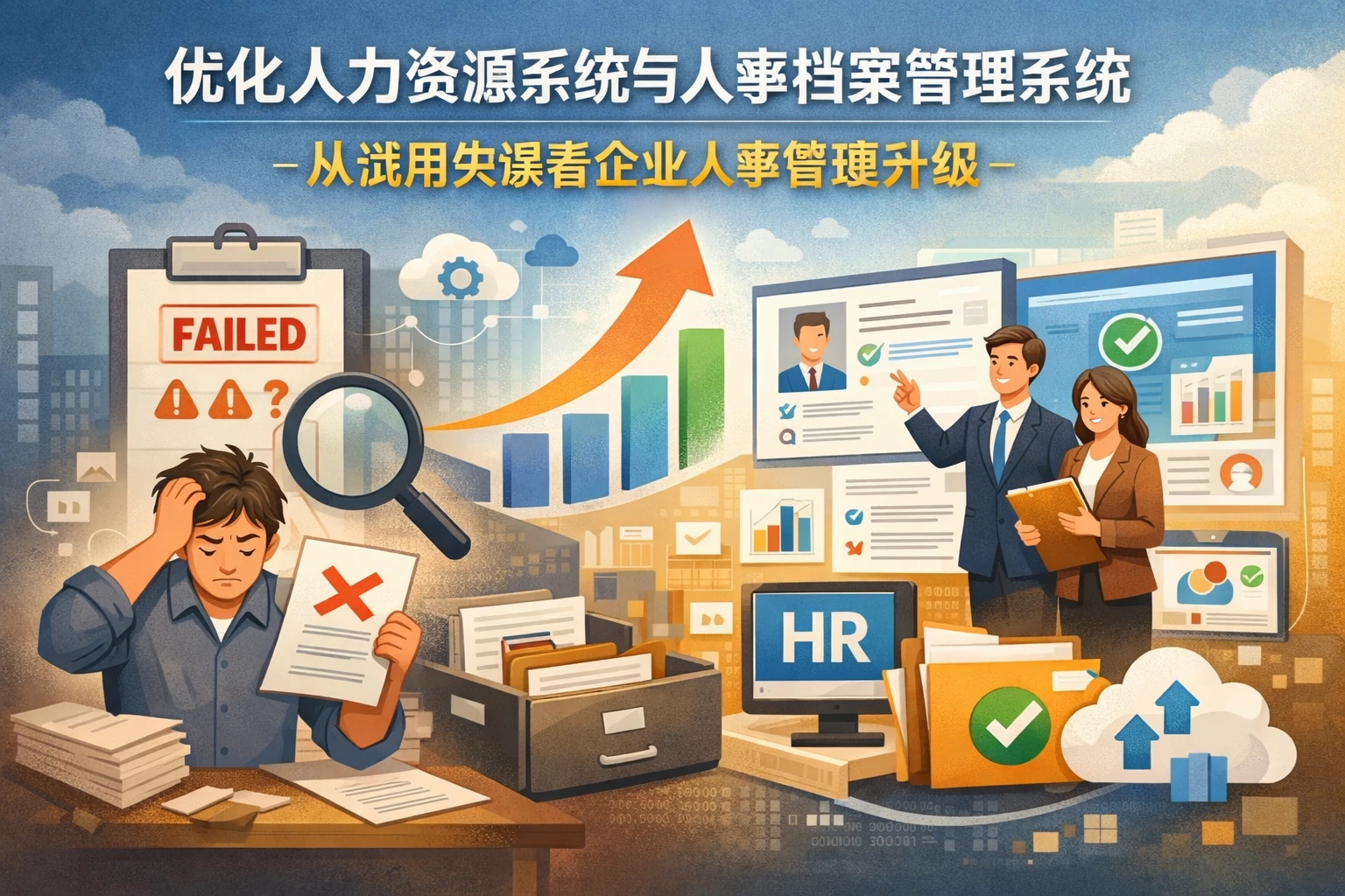 优化人力资源系统与人事档案管理系统：从试用失误看企业人事管理升级