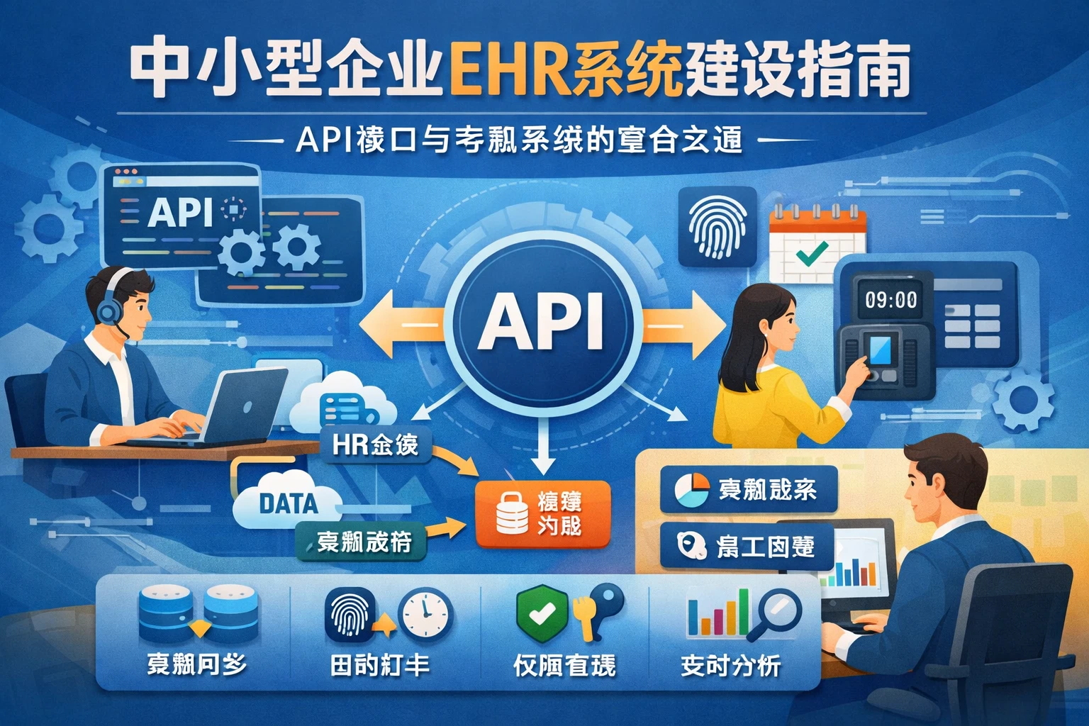 中小型企业EHR系统建设指南：API接口与考勤系统的整合之道