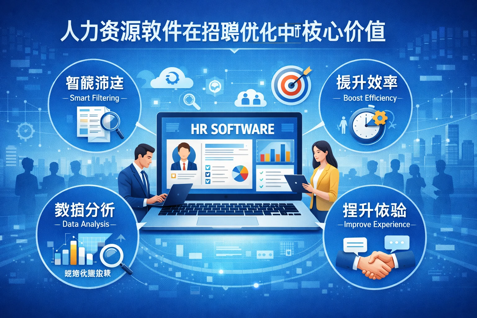 人力资源软件在招聘优化中的核心价值