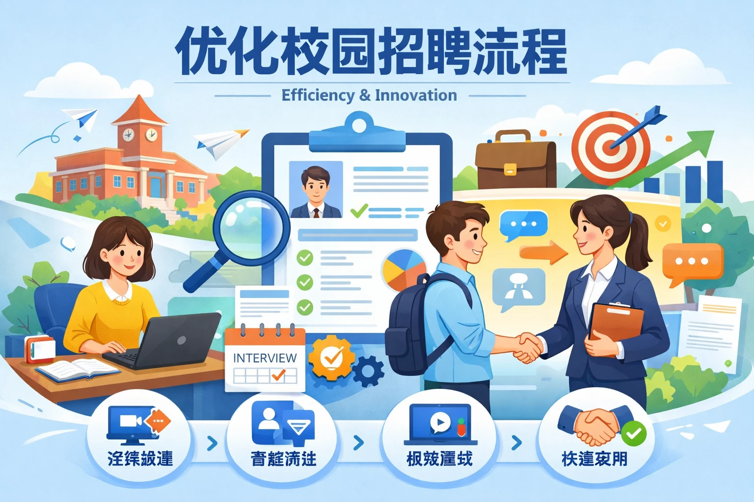 优化校园招聘流程
