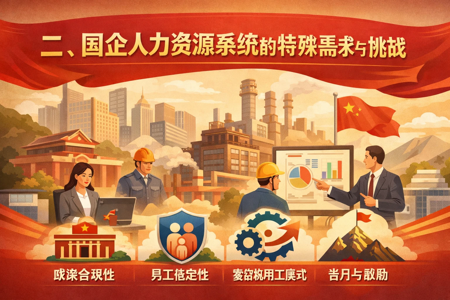 二、国企人力资源系统的特殊需求与挑战