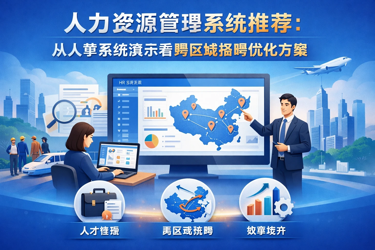 人力资源管理系统推荐：从人事系统演示看跨区域招聘优化方案