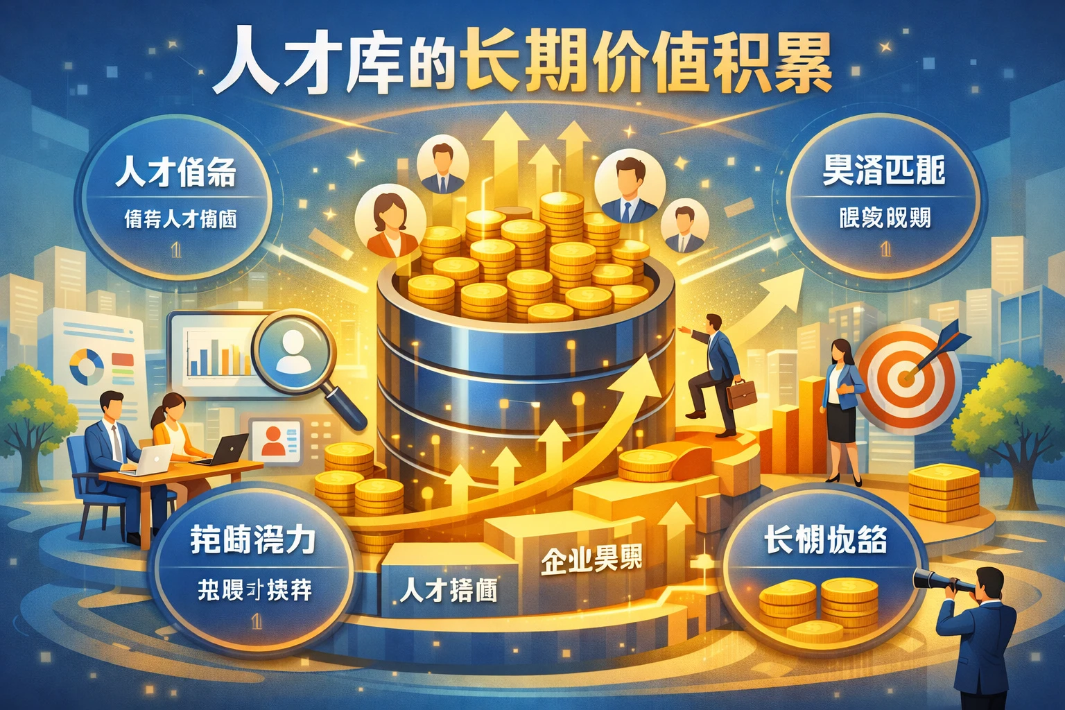 人才库的长期价值积累