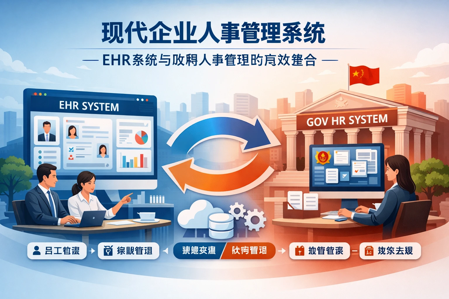 现代企业人事管理系统：EHR系统与政府人事管理的高效整合