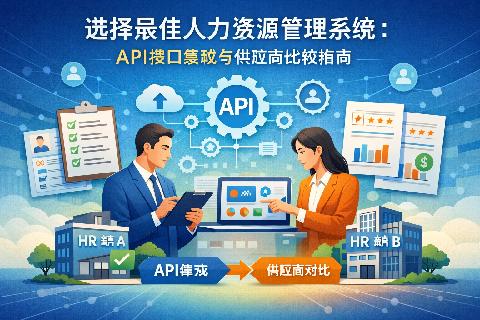 选择最佳人力资源管理系统：API接口集成与供应商比较指南