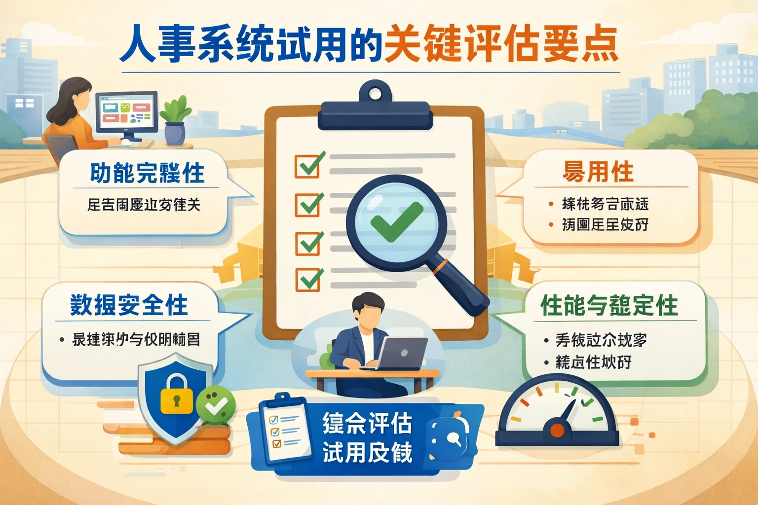 人事系统试用的关键评估要点
