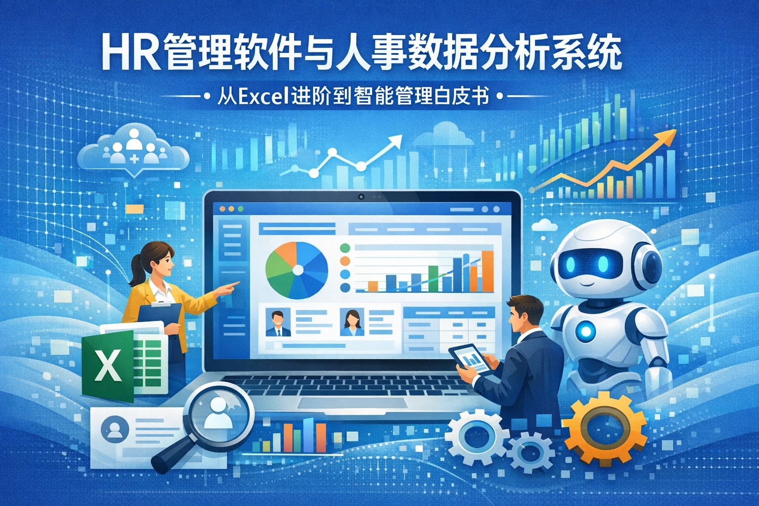HR管理软件与人事数据分析系统：从Excel进阶到智能管理白皮书