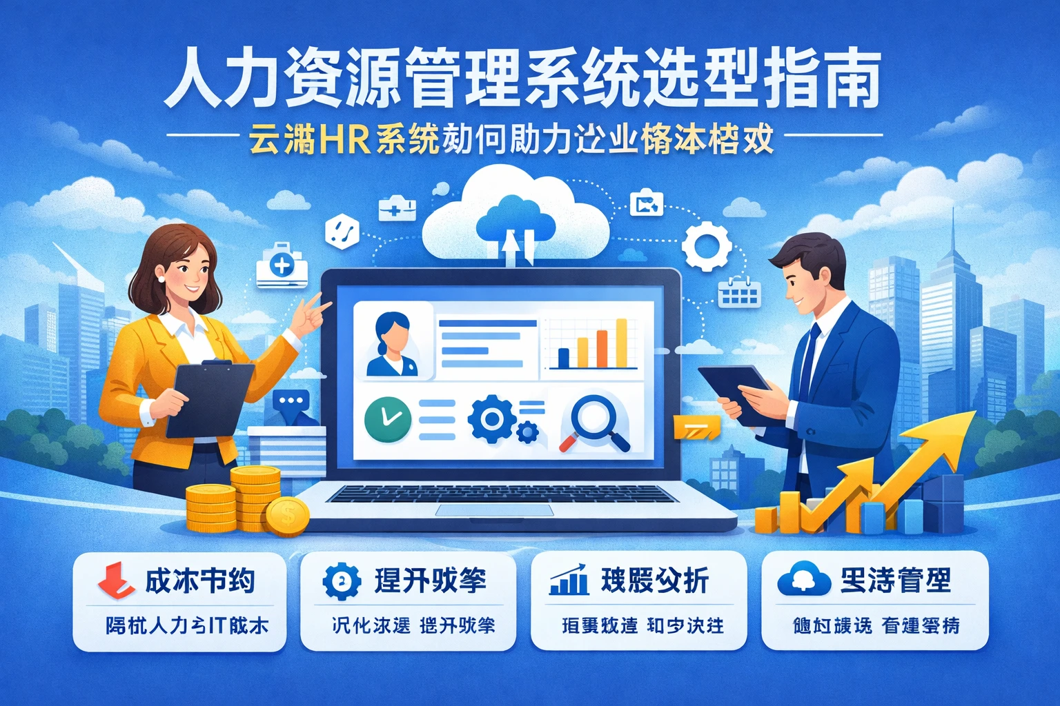 人力资源管理系统选型指南：云端HR系统如何助力企业降本增效