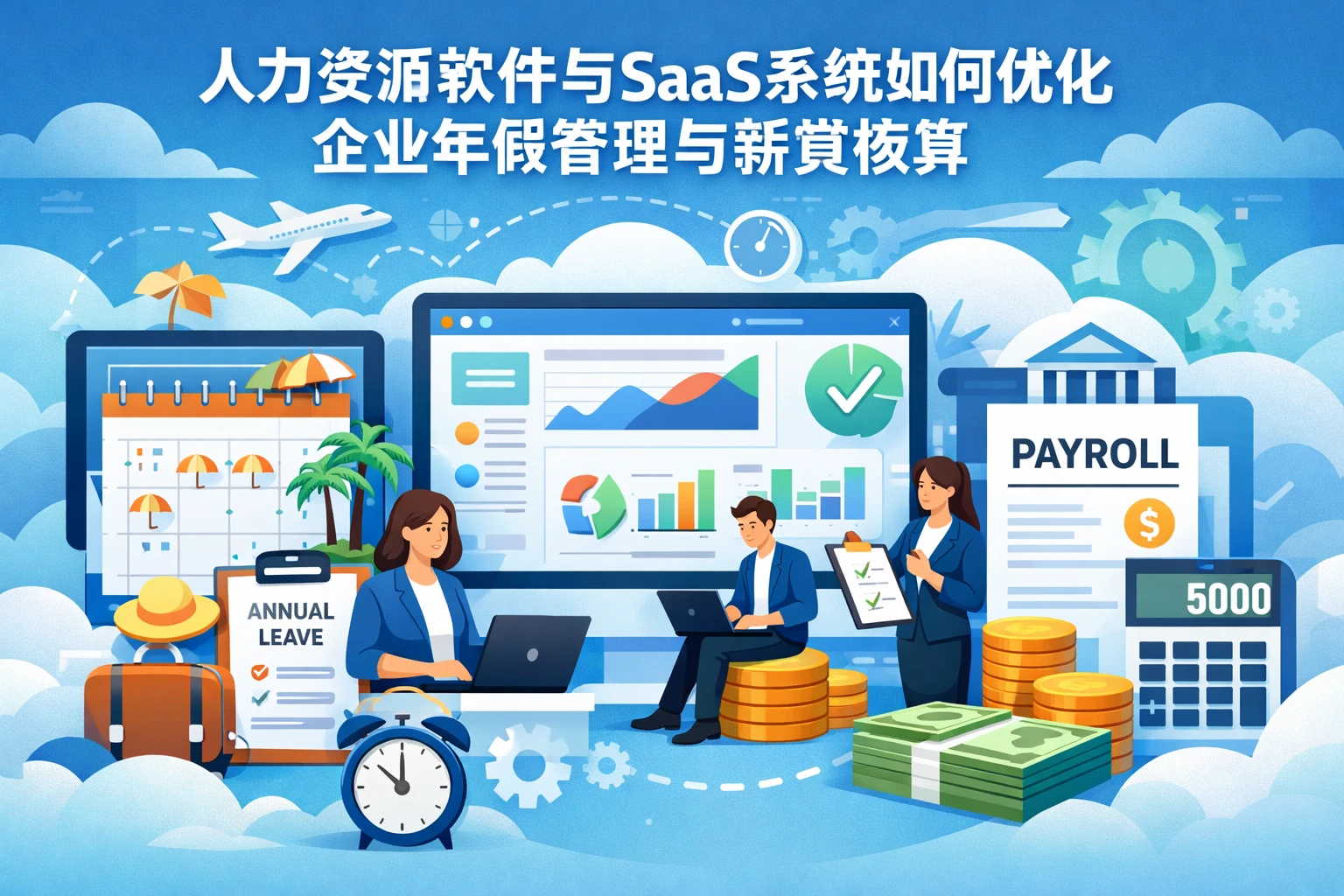 人力资源软件与SaaS系统如何优化企业年假管理与薪资核算