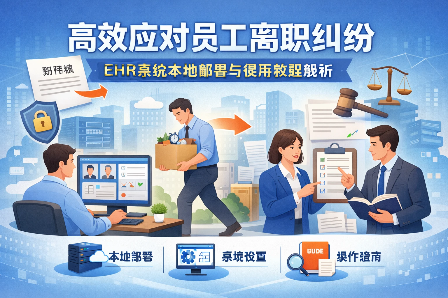 高效应对员工离职纠纷：EHR系统本地部署与使用教程解析