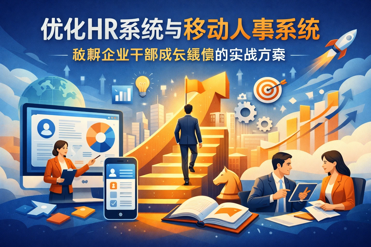 优化HR系统与移动人事系统：破解企业干部成长缓慢的实战方案