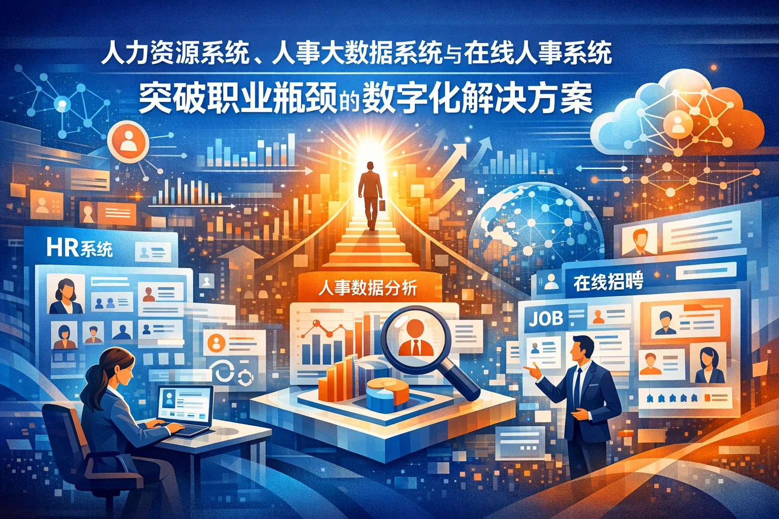 人力资源系统、人事大数据系统与在线人事系统：突破职业瓶颈的数字化解决方案