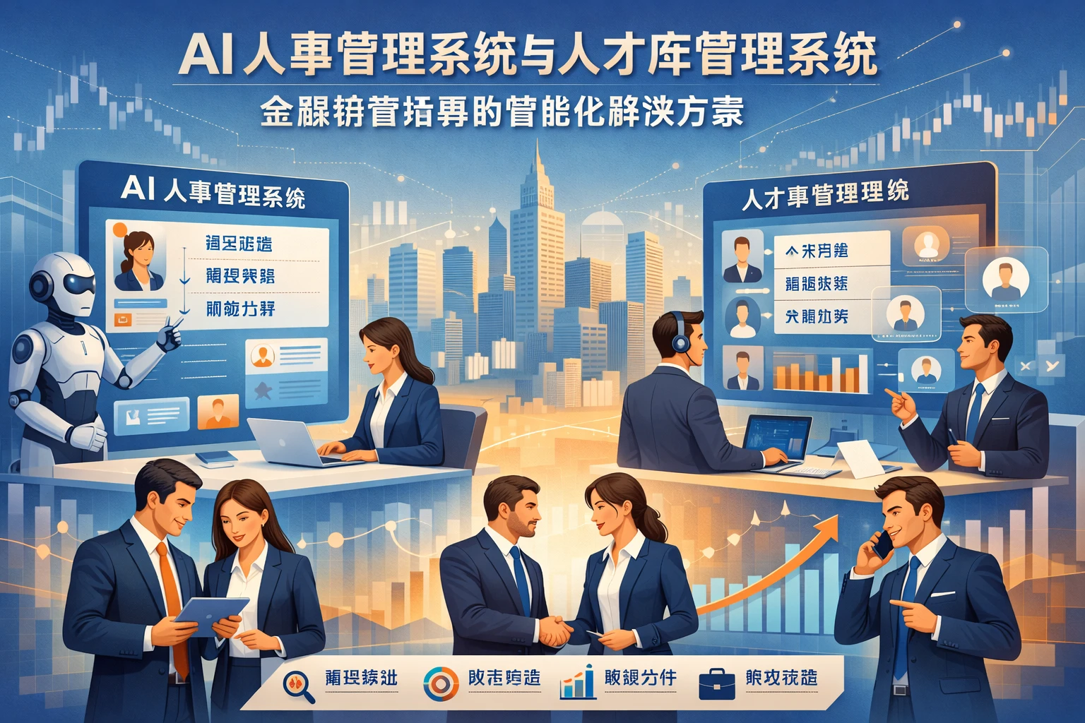 AI人事管理系统与人才库管理系统：金融销售招聘的智能化解决方案